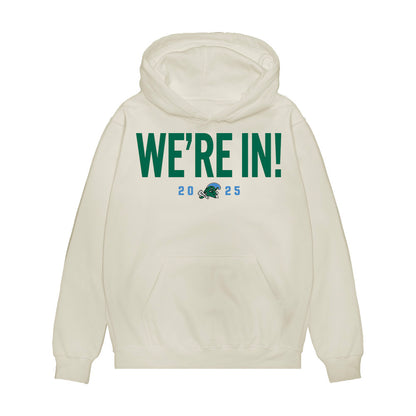 Tulane - NCAA Football : Cayden Dees - We're In! Premium Hooded Sweatshirt-0