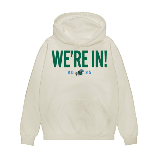 Tulane - NCAA Football : AJ Westfield - We're In! Premium Hooded Sweatshirt-0