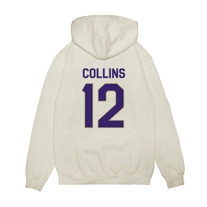 JMU - NCAA Football : Zaron Collins - We're In Premium Hooded Sweatshirt-1