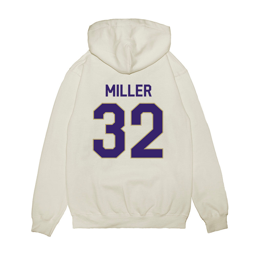 JMU - NCAA Football : Chase Miller - We're In Premium Hooded Sweatshirt-1