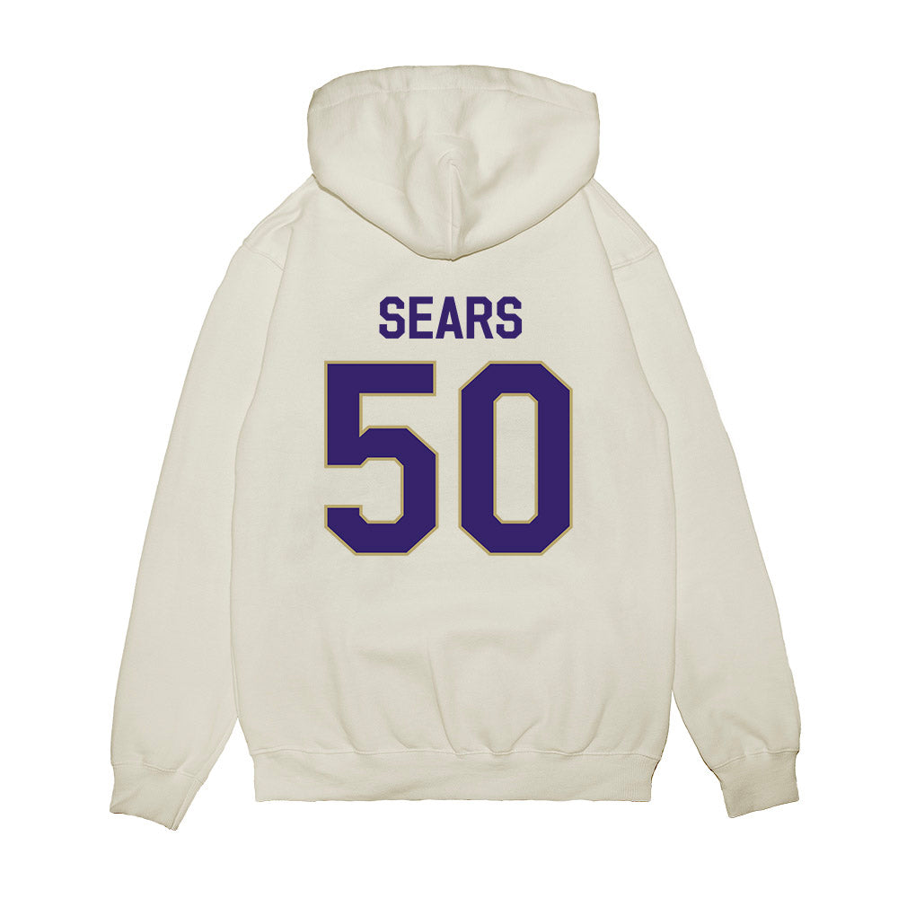 JMU - NCAA Football : Jesse Sears - We're In Premium Hooded Sweatshirt-1