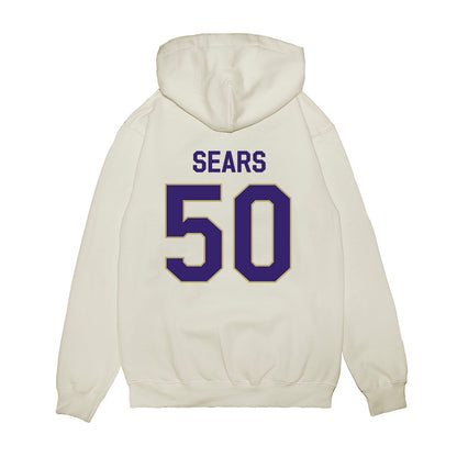 JMU - NCAA Football : Jesse Sears - We're In Premium Hooded Sweatshirt-1