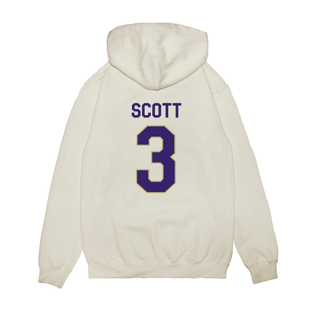 JMU - NCAA Football : Corey Scott - We're In Premium Hooded Sweatshirt-1