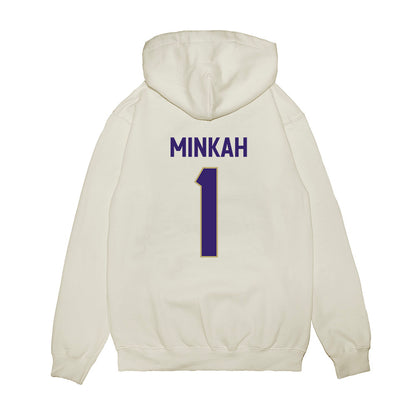 JMU - NCAA Football : Damier Minkah - We're In Premium Hooded Sweatshirt-1