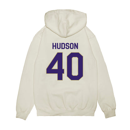JMU - NCAA Football : Zion Hudson - We're In Premium Hooded Sweatshirt-1