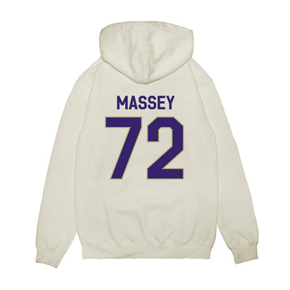 JMU - NCAA Football : Kaedin Massey - We're In Premium Hooded Sweatshirt-1