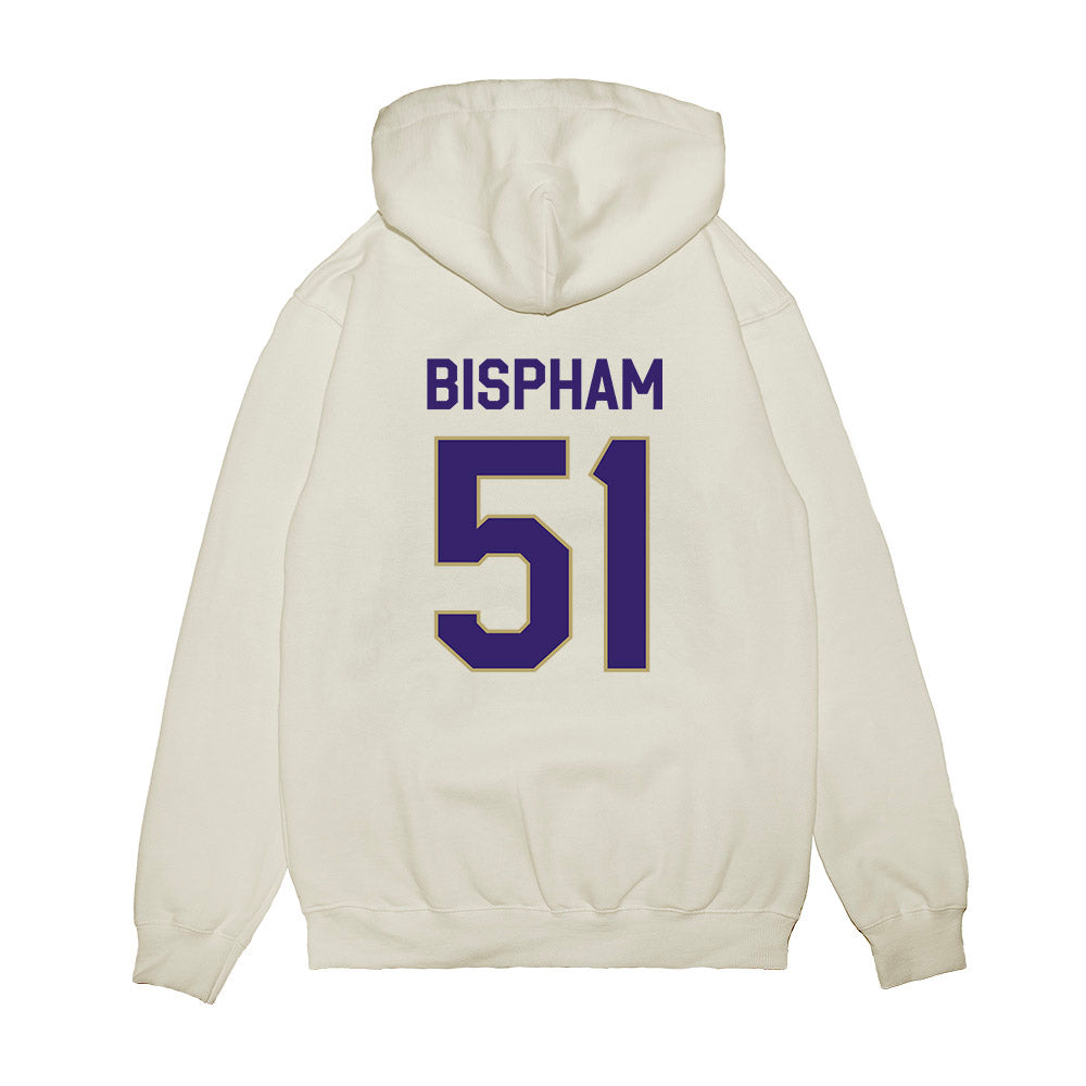 JMU - NCAA Football : Christopher Bispham - We're In Premium Hooded Sweatshirt-1