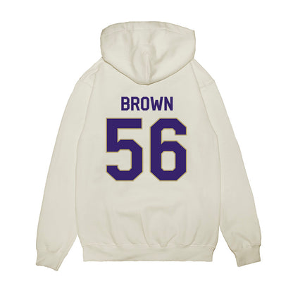 JMU - NCAA Football : Tyler Brown - We're In Premium Hooded Sweatshirt-1