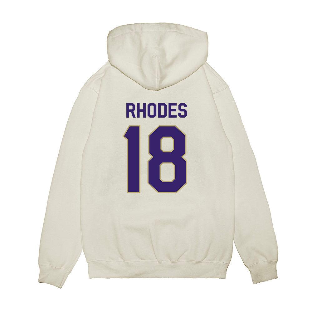 JMU - NCAA Football : Jase Rhodes - We're In Premium Hooded Sweatshirt-1