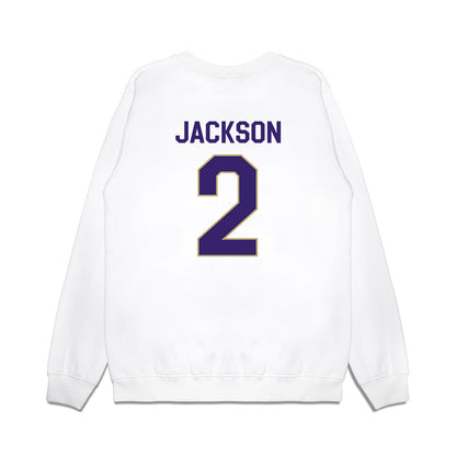 JMU - NCAA Football : Nakian Jackson - We're In Premium Crewneck Sweatshirt-1