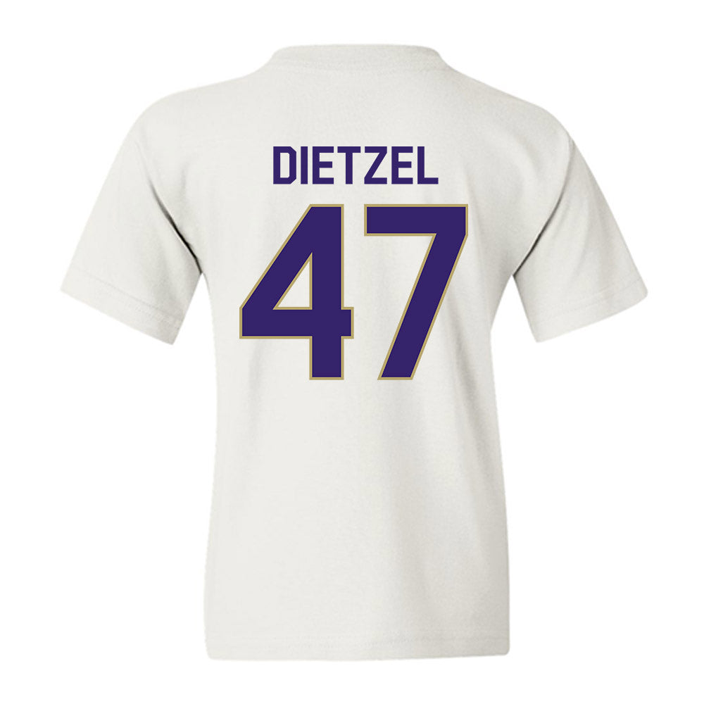 JMU - NCAA Football : Mitchell Dietzel - We're In Youth T-Shirt-1