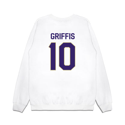 JMU - NCAA Football : Brett Griffis - We're In Premium Crewneck Sweatshirt-1