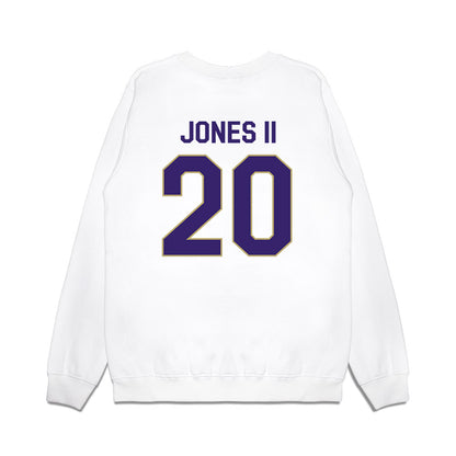 JMU - NCAA Football : Terrence Jones II - We're In Premium Crewneck Sweatshirt-1