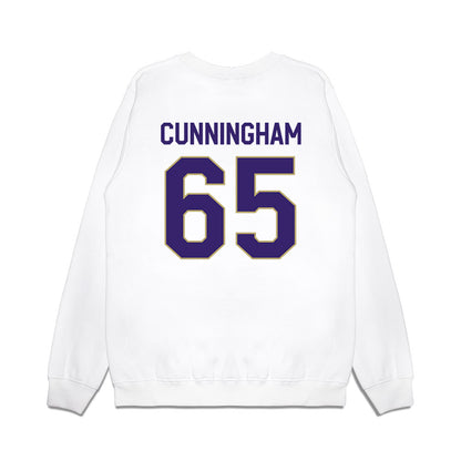 JMU - NCAA Football : Parker Cunningham - We're In Premium Crewneck Sweatshirt-1