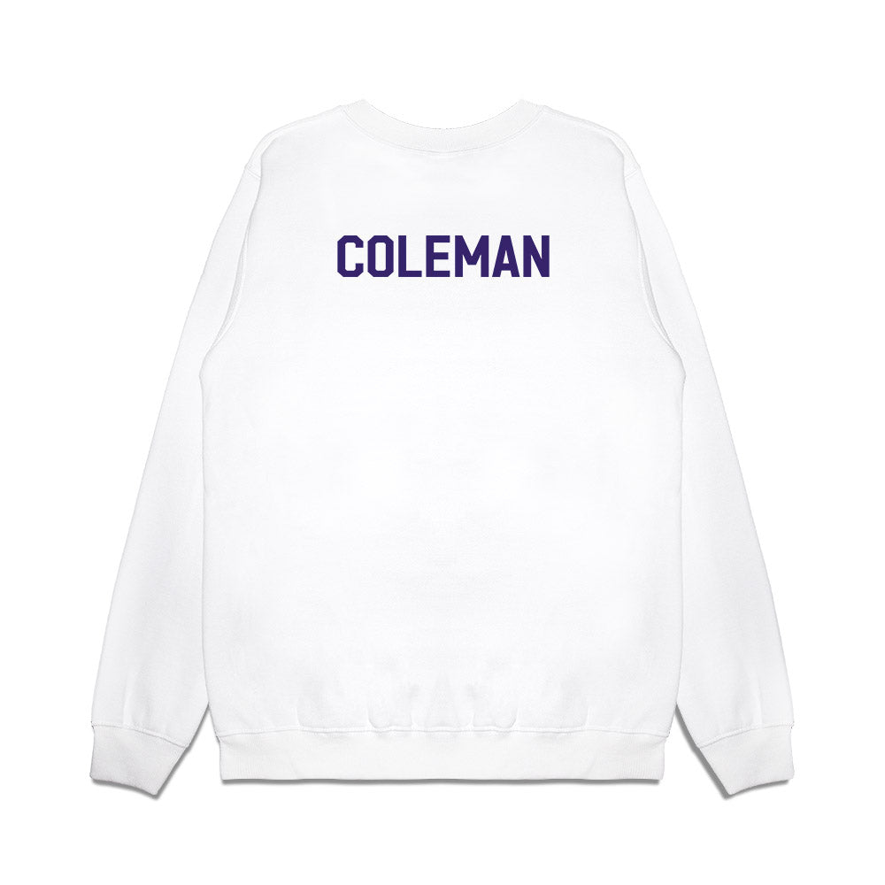 JMU - NCAA Football : Camden Coleman - We're In Premium Crewneck Sweatshirt-1
