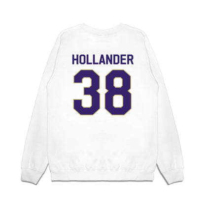 JMU - NCAA Football : Stephen Hollander - We're In Premium Crewneck Sweatshirt-1