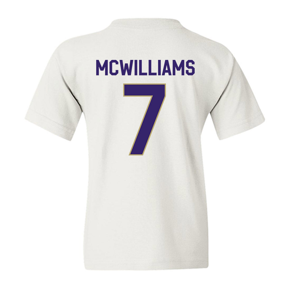 JMU - NCAA Football : Roddrey McWilliams - We're In Youth T-Shirt-1