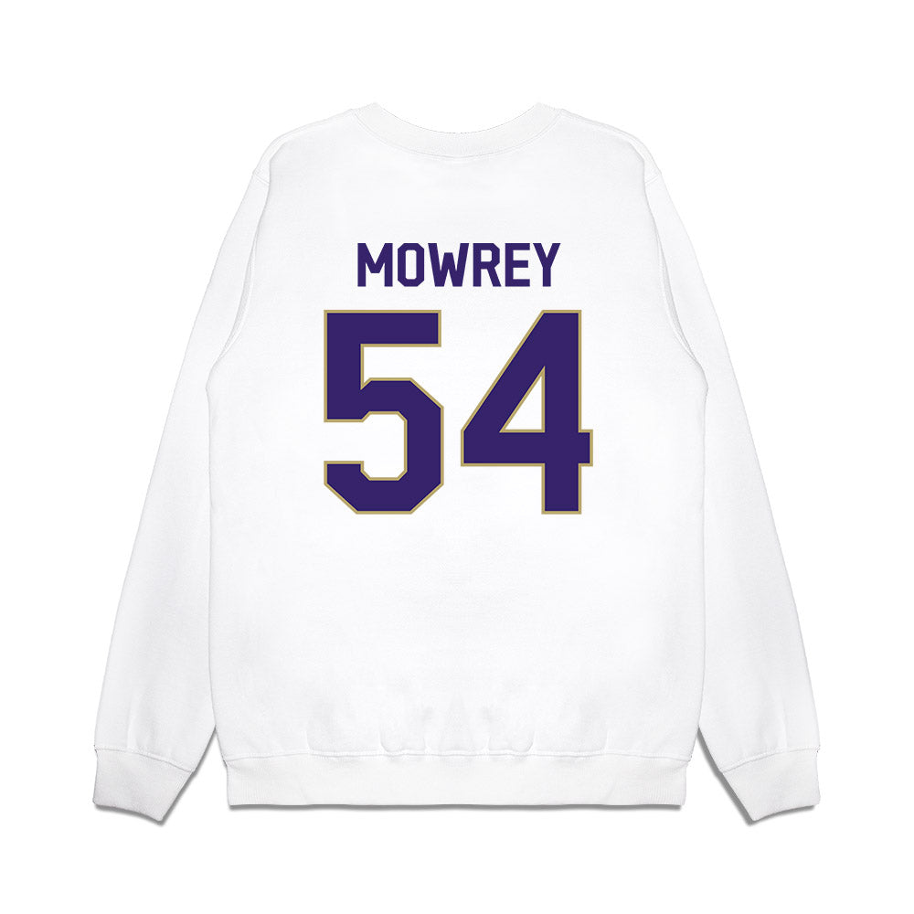 JMU - NCAA Football : Jack Mowrey - We're In Premium Crewneck Sweatshirt-1