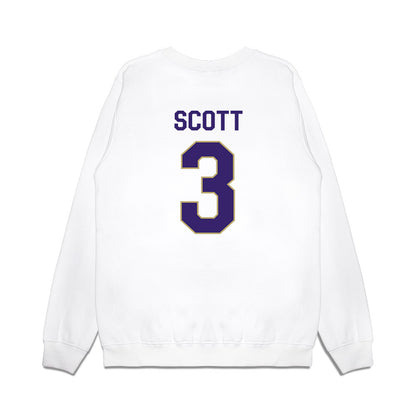 JMU - NCAA Football : Corey Scott - We're In Premium Crewneck Sweatshirt-1
