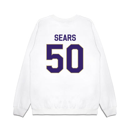 JMU - NCAA Football : Jesse Sears - We're In Premium Crewneck Sweatshirt-1