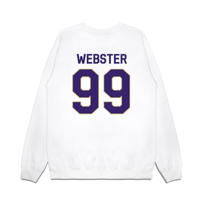 JMU - NCAA Football : Cole Webster - We're In Premium Crewneck Sweatshirt-1