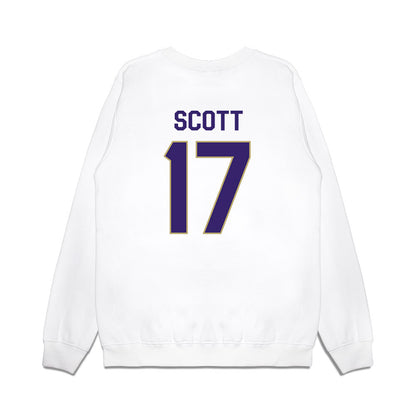 JMU - NCAA Football : Michael Scott - We're In Premium Crewneck Sweatshirt-1