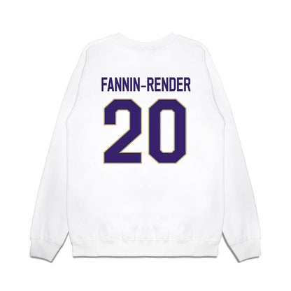 JMU - NCAA Football : Malachi Fannin-Render - We're In Premium Crewneck Sweatshirt-1