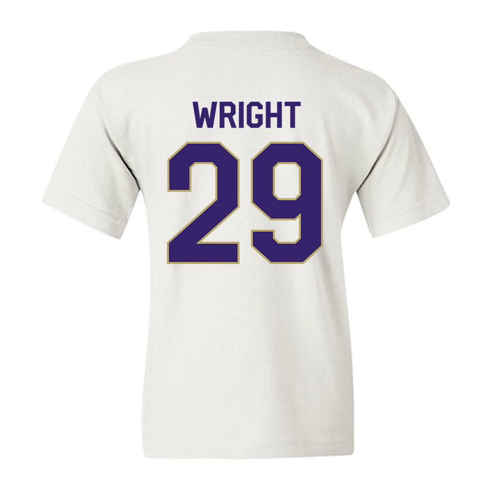 JMU - NCAA Football : KJ Wright - We're In Youth T-Shirt-1