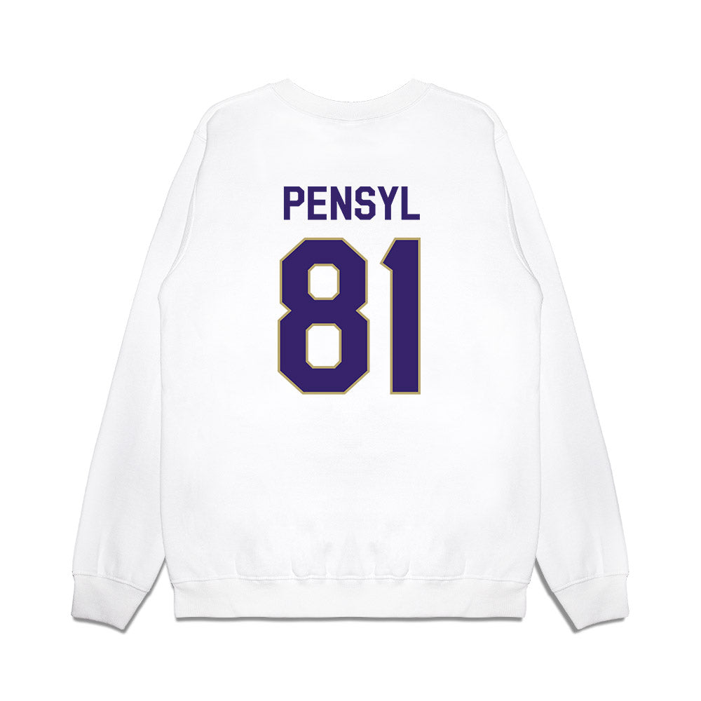 JMU - NCAA Football : Chase Pensyl - We're In Premium Crewneck Sweatshirt-1