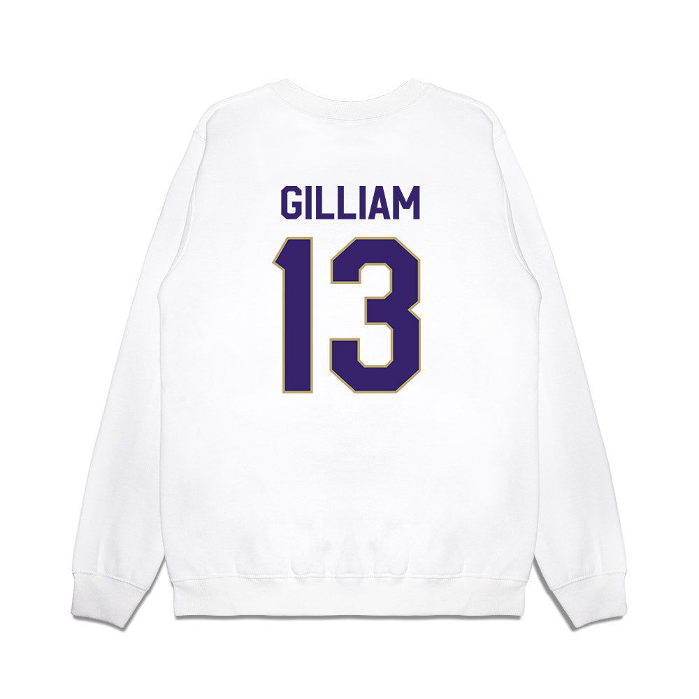 JMU - NCAA Football : Kacey Gilliam - We're In Premium Crewneck Sweatshirt-1