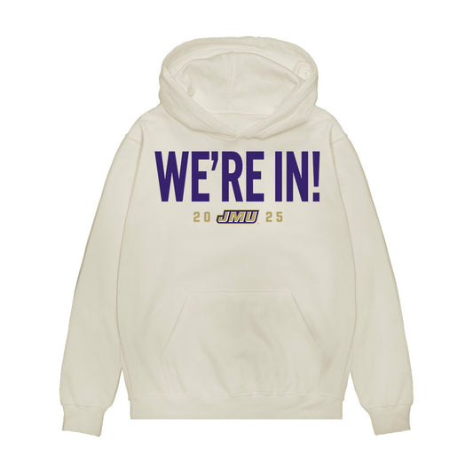 JMU - NCAA Football : Damier Minkah - We're In Premium Hooded Sweatshirt-0