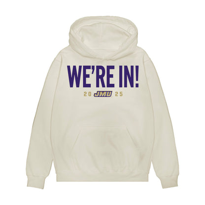 JMU - NCAA Football : Gannon Weathersby - We're In Premium Hooded Sweatshirt-0
