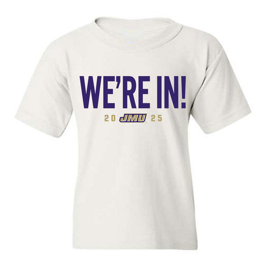 JMU - NCAA Football : Hayden Ross - We're In Youth T-Shirt-0