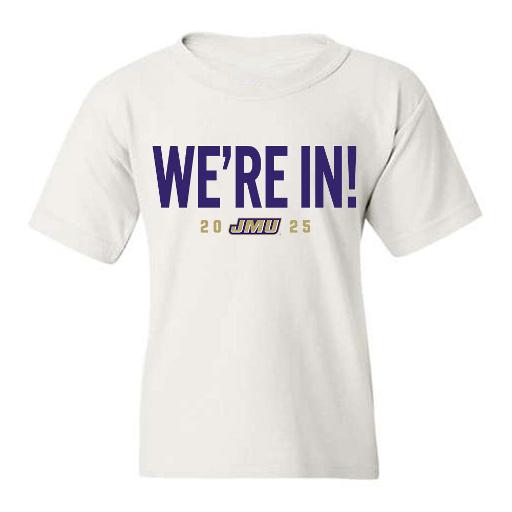 JMU - NCAA Football : Roddrey McWilliams - We're In Youth T-Shirt-0