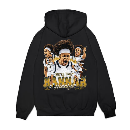 Notre Dame - NCAA Women's Basketball : - Celebration Premium Hooded Sweatshirt-1