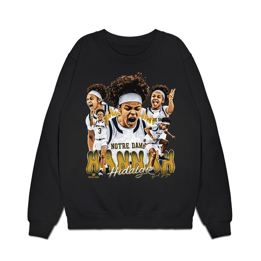 Notre Dame - NCAA Women's Basketball : - Celebration Premium Crewneck Sweatshirt-0