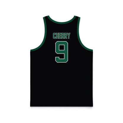Sacramento State - NCAA Men's Basketball : Jeremiah Cherry - Black Basketball Jersey-1
