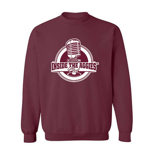 Texas A&M - : - Inside the Aggie Pod Crewneck Sweatshirt-0