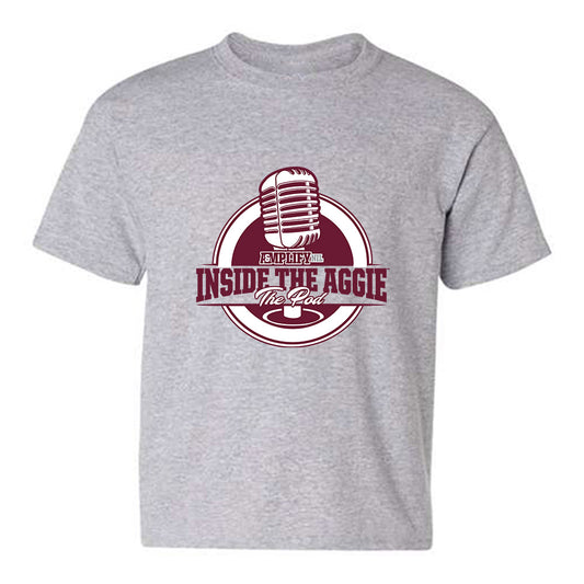 Texas A&M - : Inside the Aggie Pod Youth T-Shirt-0