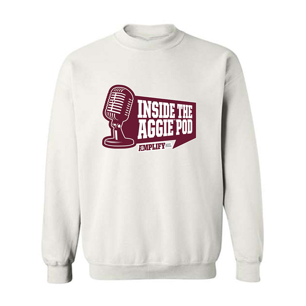 Texas A&M - : - Inside the Aggie Pod Crewneck Sweatshirt-0