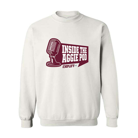 Texas A&M - : - Inside the Aggie Pod Crewneck Sweatshirt-0