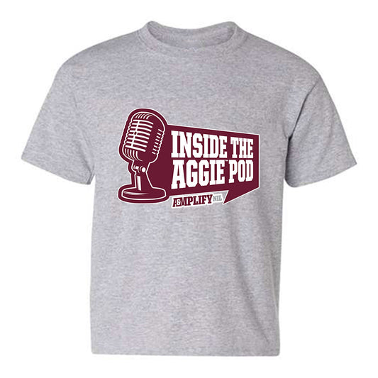 Texas A&M - : - Inside the Aggie Pod Youth T-Shirt-0