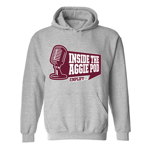 Texas A&M - : - Inside the Aggie Pod Hooded Sweatshirt-0