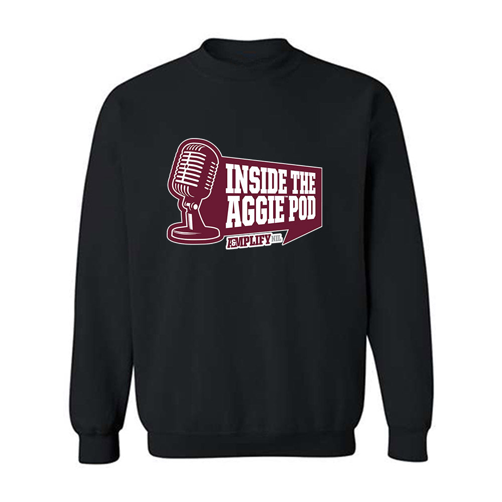 Texas A&M - : - Inside the Aggie Pod Crewneck Sweatshirt-0