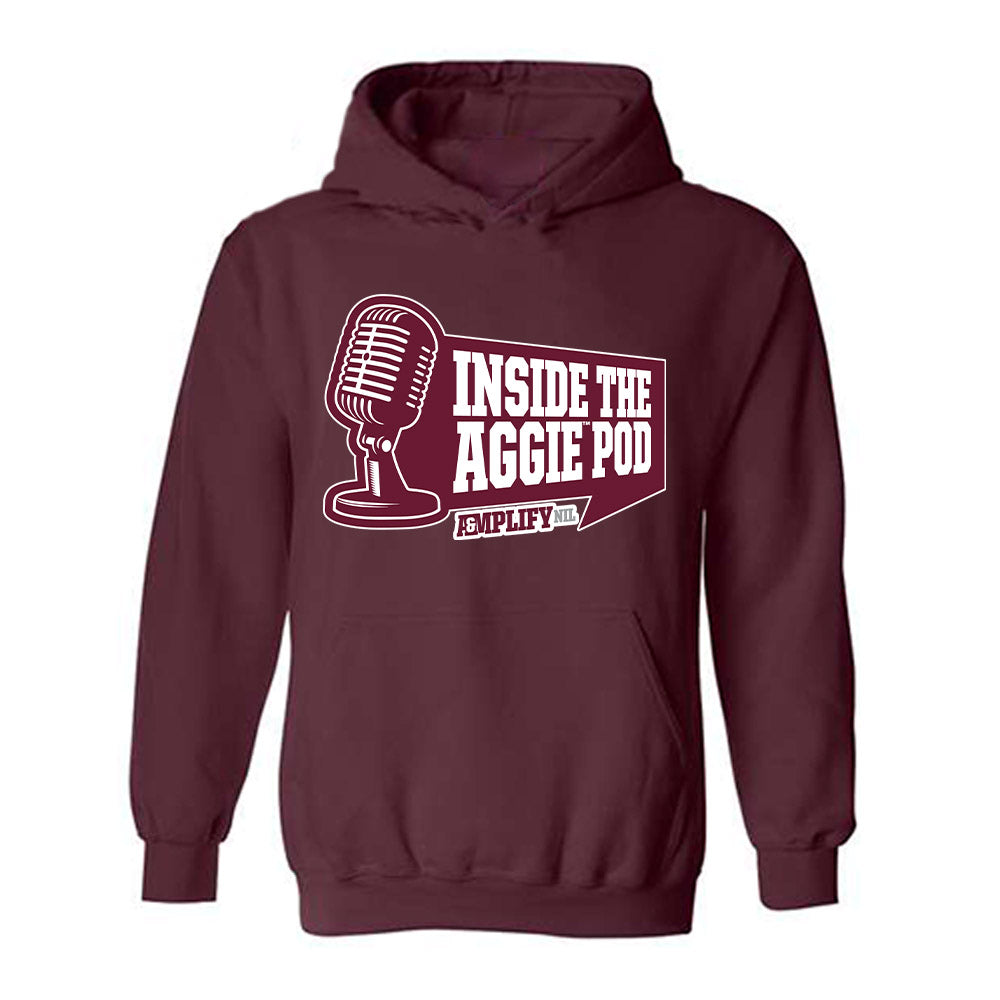 Texas A&M - : - Inside the Aggie Pod Hooded Sweatshirt-0