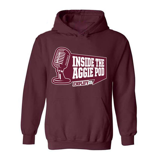 Texas A&M - : - Inside the Aggie Pod Hooded Sweatshirt-0