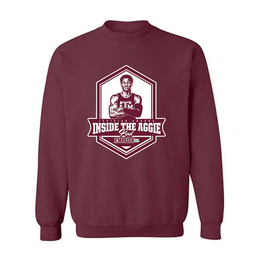 Texas A&M - : - Inside the Aggie Pod Crewneck Sweatshirt-0