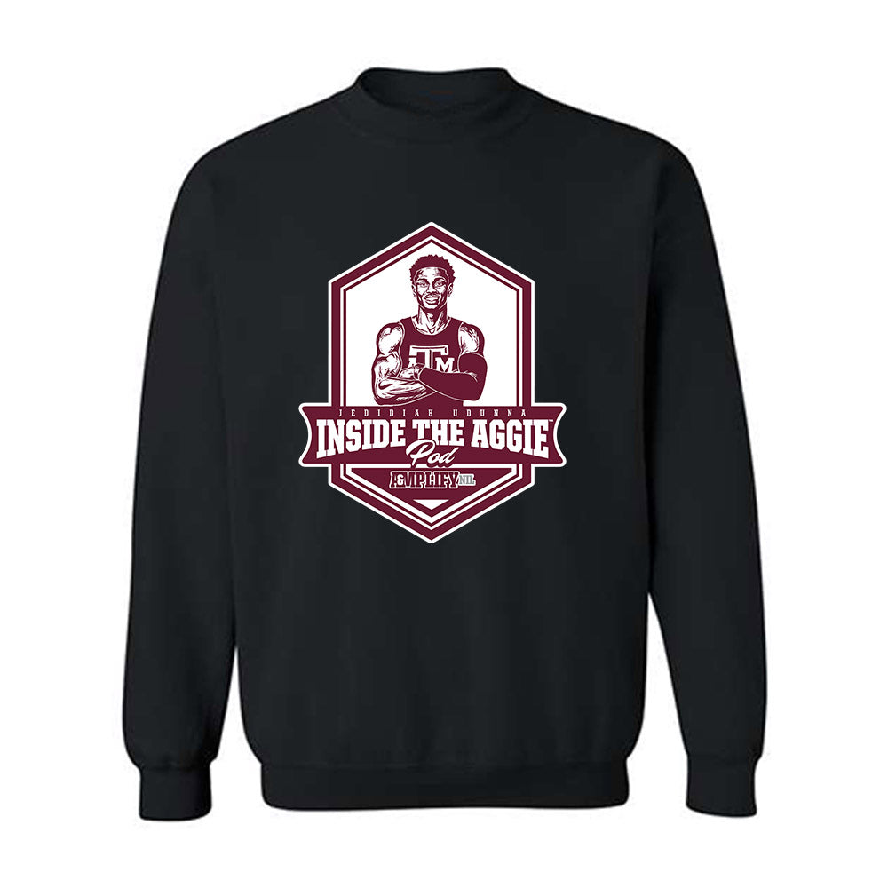 Texas A&M - : - Inside the Aggie Pod Crewneck Sweatshirt-0