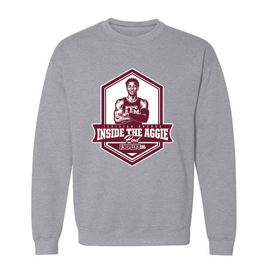 Texas A&M - : - Inside the Aggie Pod Crewneck Sweatshirt-0