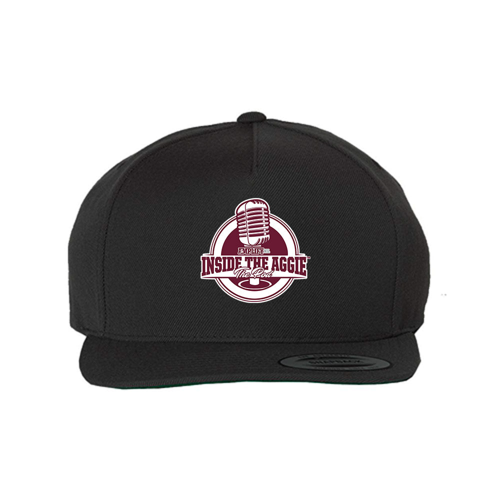 Texas A&M - : - Inside the Aggie Pod Snapback Hat-0